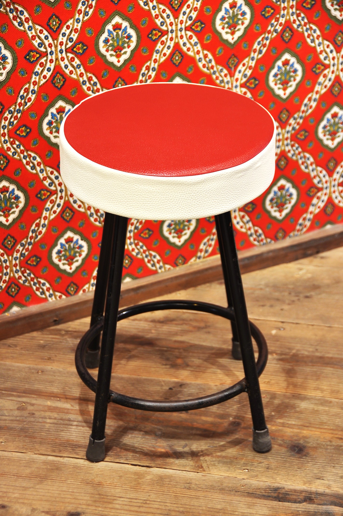 椅子、スツール座面レザー張替え